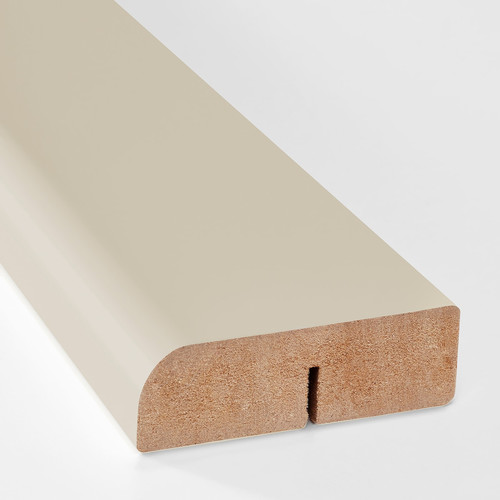 HAVSTORP Rounded deco strip/moulding, beige, 221 cm