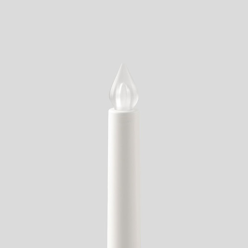 ÄDELLÖVTRÄD LED candle, white/indoor, 28 cm, 2 pack