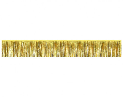 Party Garland Fringes 300cm, metallic gold