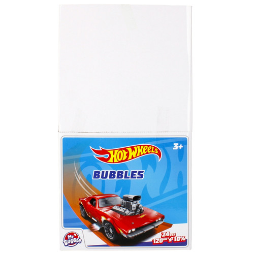 Soap Bubbles Hot Wheels 120ml, 1pc, 3+