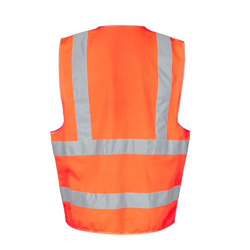 Site Safety Vest Warning Vest L/XL, orange