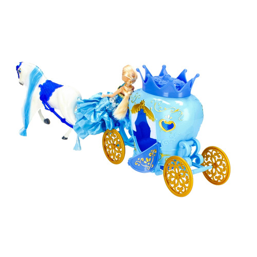 Dreamy Carriage Princess Doll Playset 3+