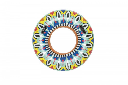 Bestway Inflatable Swim Ring Fiesta 107cm, assorted patterns, 12+