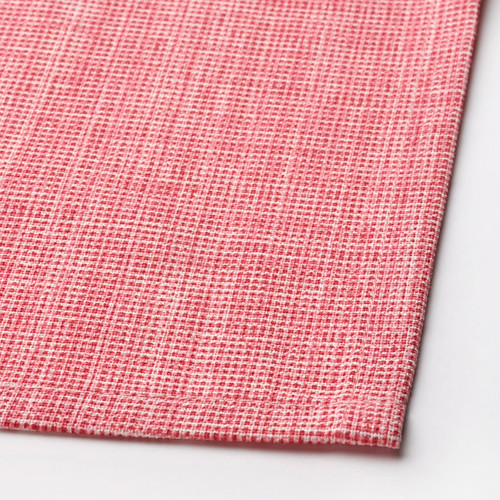 SVARTSENAP Tablecloth, pink-red, 145x240 cm