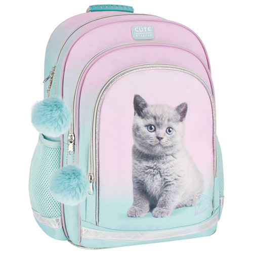 School Backpack Kitty