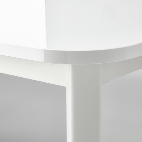 STRANDTORP Extendable table, white, 150/205/260x95 cm