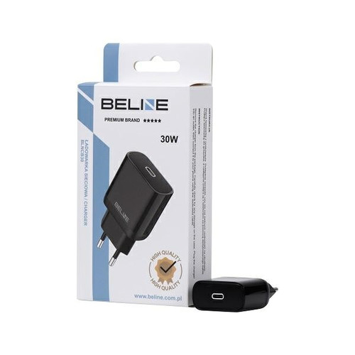 Beline Wall Charger EU Plug 30W USB-C PD 3.0 without cable, black