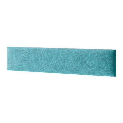 Upholstered Wall Panel Rectangle Stegu Mollis 90x15cm, turquoise