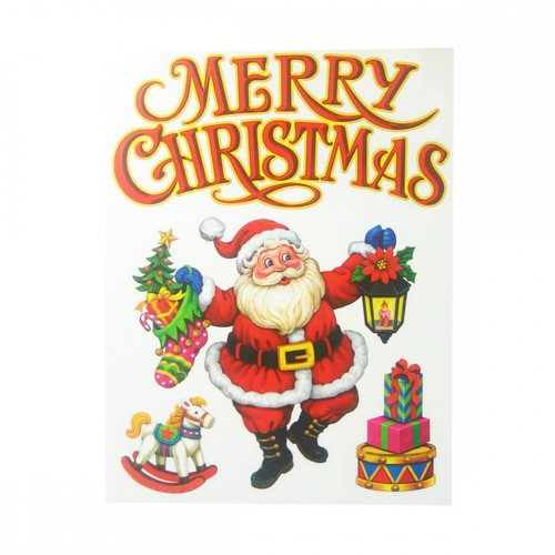 Christmas Stickers 295x410, 1 set, assorted