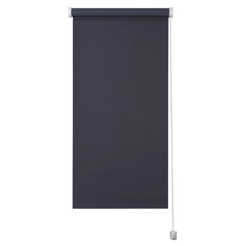 Plain Blackout Roller Blind Colours Boreas 55x180cm, grey