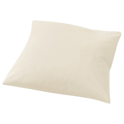 VIDEPLATTMAL Cushion cover, light beige, 40x40 cm