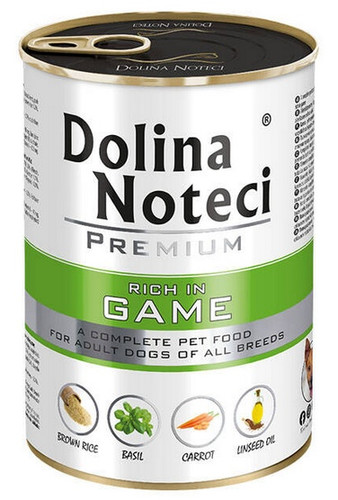 Dolina Noteci Premium Wet Dog Food with Venison 400g