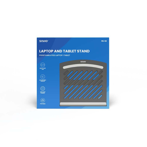 Savio Stand for Laptop/Tablet 15.6" PB-02