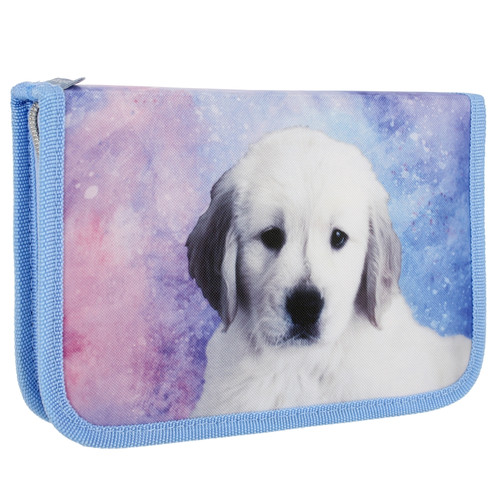 Pencil Case with School Accessories Doggy 1pc