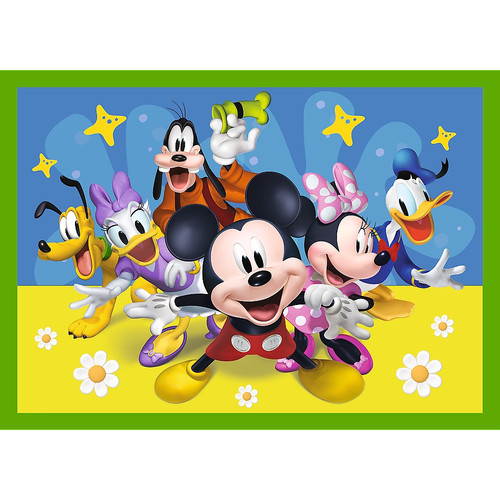 Trefl Children's Puzzle Mickey & Friends 4in1 3+