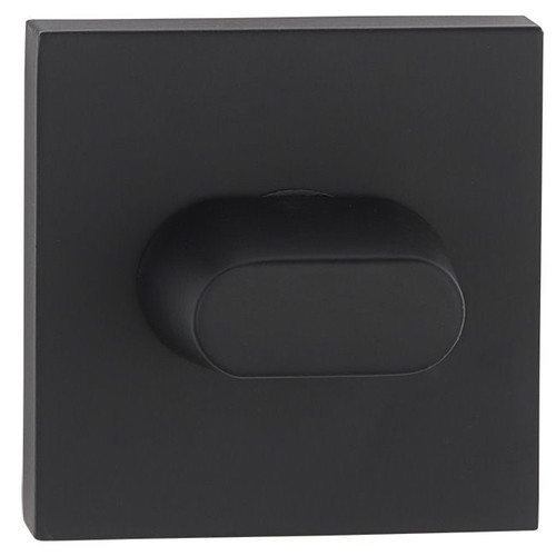 Door Escutcheon Verso Qubik, black