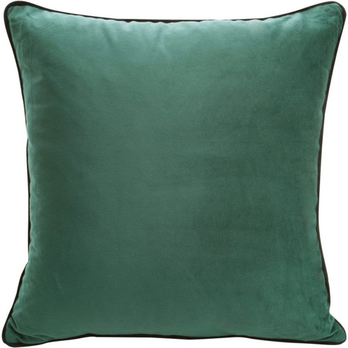 Cushion Mel 40 x 40 cm, dark green/honey