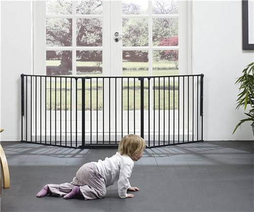 Baby Dan Safety Gate Flex L 90 - 223 cm, black