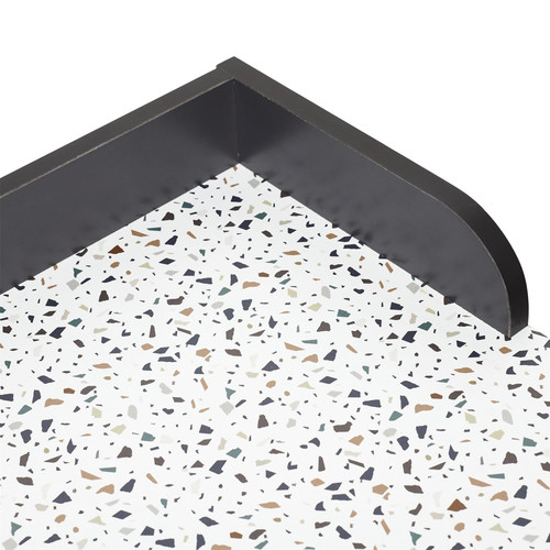 Desk Brice, terrazzo, blue