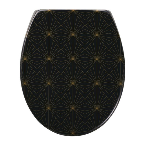 GoodHome Toilet Seat Diani, duroplast, art deco