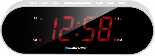 Clock Radio with Dual Alarm and USB Charging CR6SL