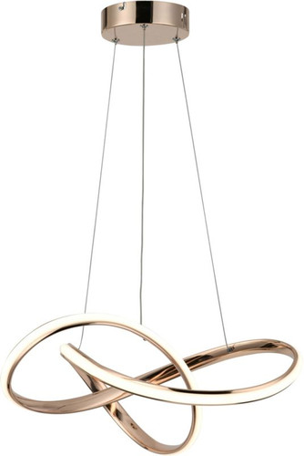 Pendant Lamp Hannah 1 x 36 W, pink gold