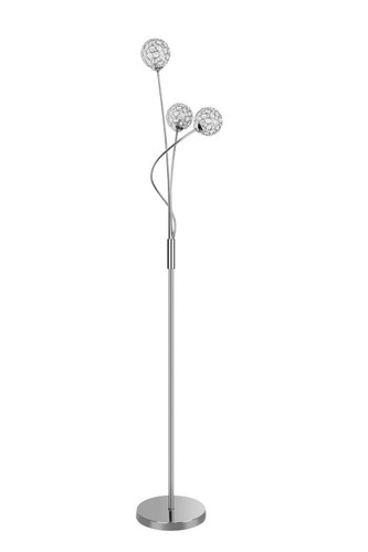 GoodHome Floor Lamp Mantus 3 x G9, chrome