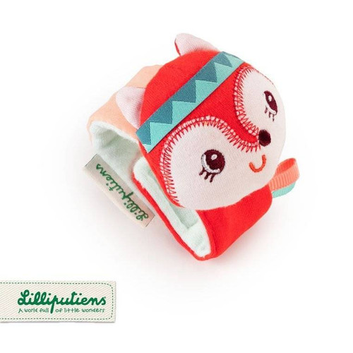 LILLIPUTIENS Hand Rattle Alice the Fox 0m+