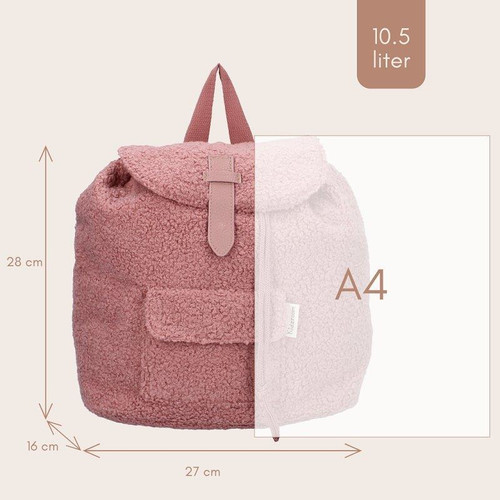 Kidzroom Children's Backpack Dublin Soft pink