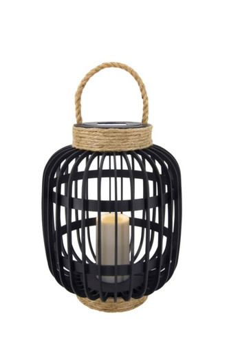 Solar Lantern Amanpulo, black