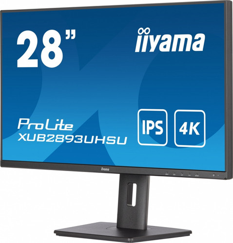 IIyama 28" Monitor XUB2893UHSU-B5 IPS 4K HDMI DP 2x2W