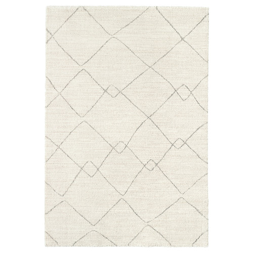 TVERSTED Rug, low pile, beige, 170x240 cm