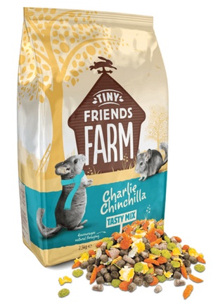 Tiny Friends Farm Charlie Chinchilla Tasty Mix 850g