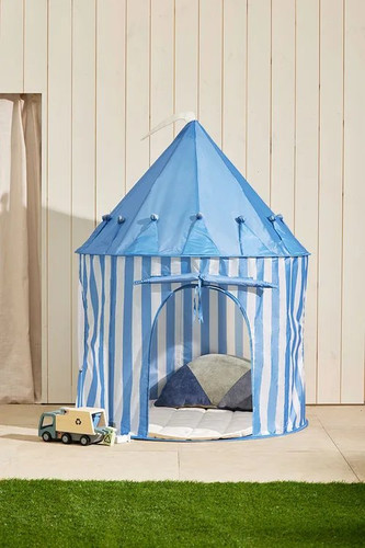 Kid's Concept Play tent, stripe blue, 3+