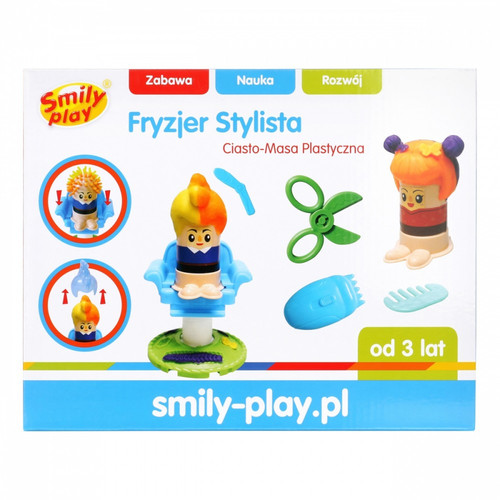 Smily Play Modelling Compound Playset Hairdresser's 3+