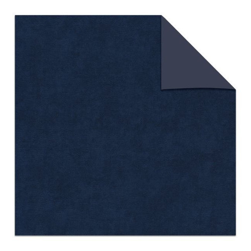 Block-out Roller Blind Velvet 117 x 180 cm, indigo