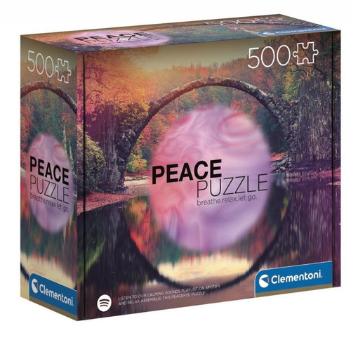 Clementoni Jigsaw Puzzle HQC Peace Mindful 500pcs 10+