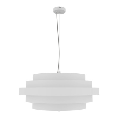 Pendant Lamp GoodHome Euboea 3x E27, matt white