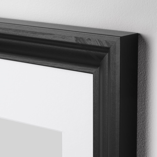 EDSBRUK Frame, black stained, 21x30 cm