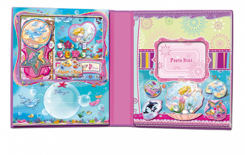 Pulio Pecoware Scrapbook Decorative Set Mermaid 6+