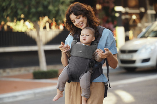 BABYBJÖRN Bib for Baby Carrier Harmony - Dark Grey