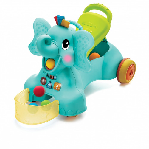 B-Kids 3in1 Sit, Walk & Ride Elephant 6m+