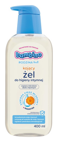 Bambino Soothing Intimate Hygiene Gel for Kids 400ml
