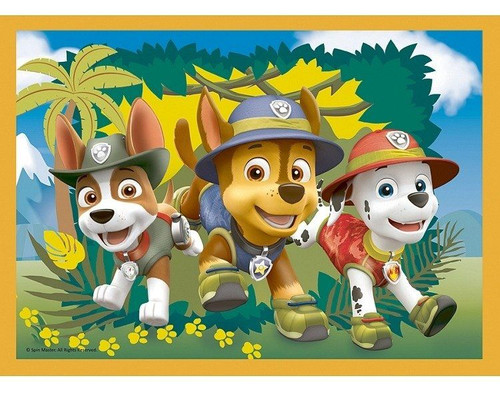 Trefl Children's Puzzle Paw Patrol Always on Time 30pcs, assorted, 3+