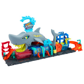 Hot Wheels City Ultra Shark Car Wash HTN82 3+