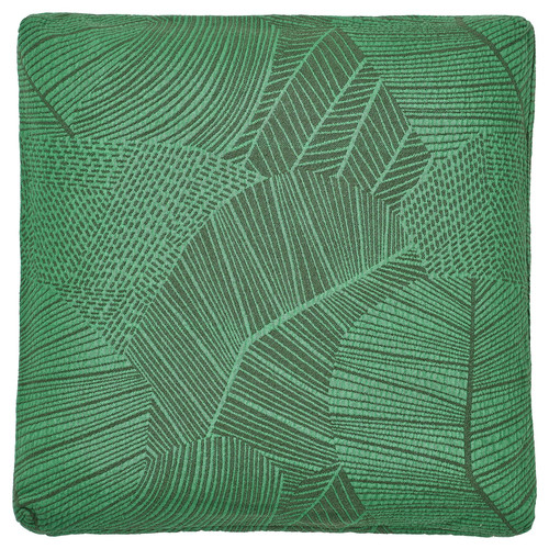 JÄTTEGRAN Cushion cover, green, 50x50 cm