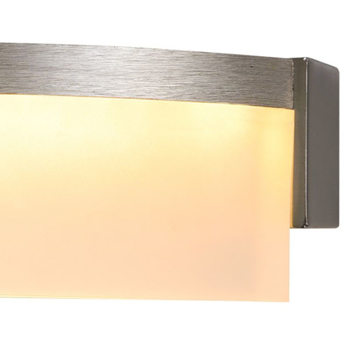 GoodHome LED Wall Lamp Danxiac, brushed chrome