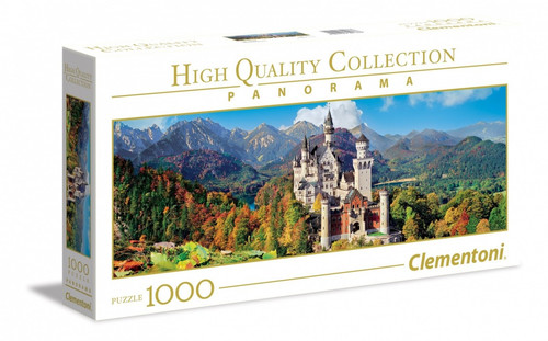 Clementoni Jigsaw Puzzle Panorama Neuschwanstein 1000pcs 10+