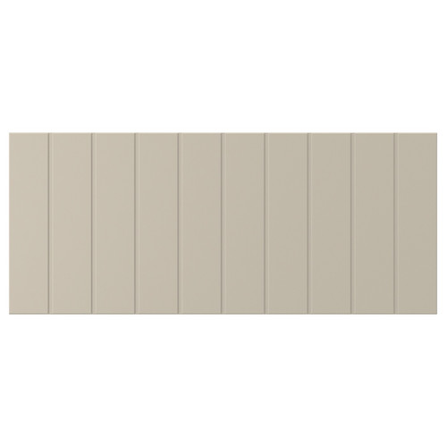 SUTTERVIKEN Drawer front, grey-beige, 60x26 cm