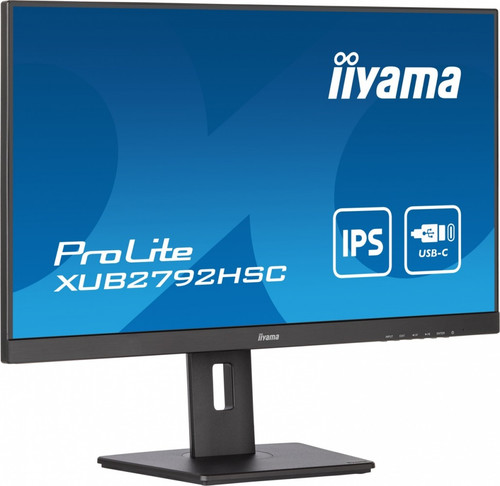 IIyama 27" Monitor XUB2792HSC-B5 IPS FHD USB-C HDMI DP USB3.0